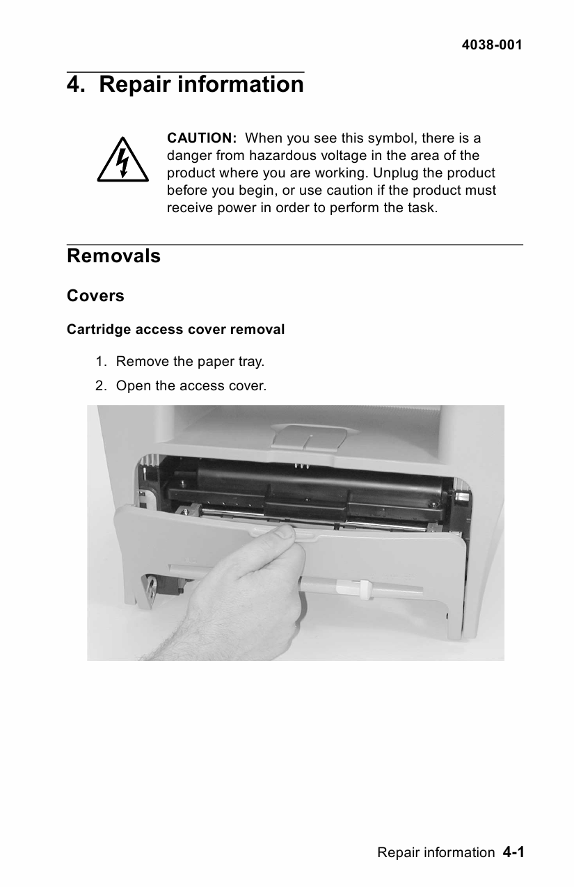 Lexmark X X125MFP 4038 Service Manual-4